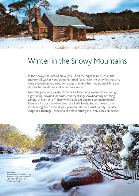 Snowy Mountains NSW - Sydney's official guide to events ...