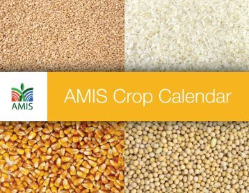 AMIS Crop Calendar - Agricultural Market Information System