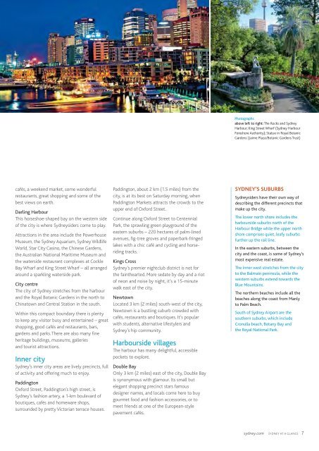 Download Sydney & NSW holiday planner (PDF, 2.6MB)