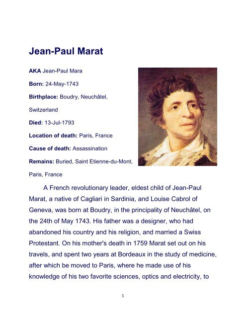 Jean-Paul Marat
