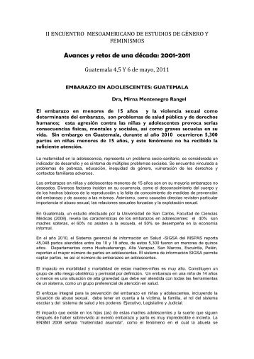 Embarazo en adolescentes MIRNA MONTENEGRO.pdf - Sidoc