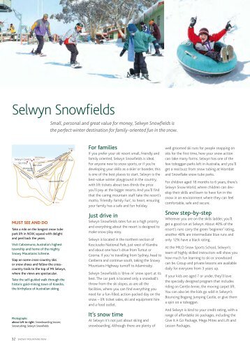 Selwyn Snowfields (PDF, 284Kb) - Sydney's official guide to events ...