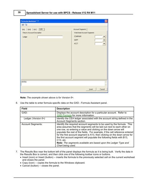 Spreadsheet Server for use with BPCS - Global Software, Inc.