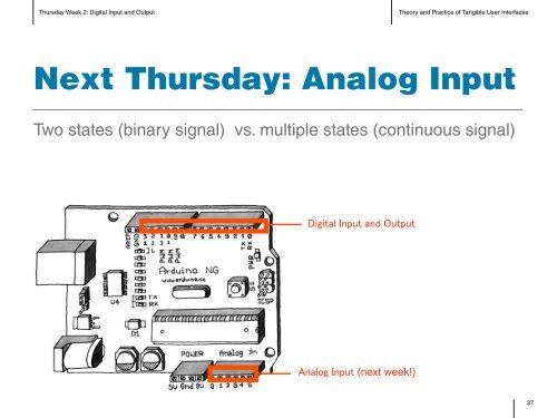 Digital Input and Output - Courses