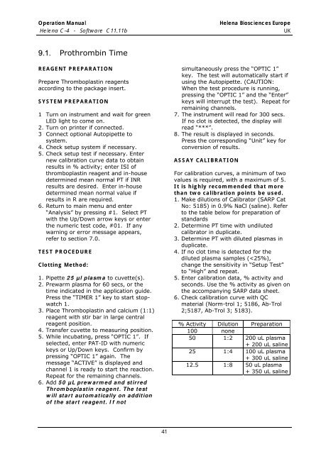 Helena C-4 - Atest/Marketing