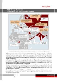 MOL Group Upstream Exploration and Development update