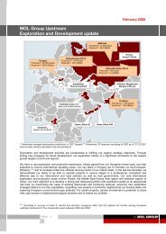 MOL Group Upstream Exploration and Development update