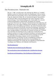 Atomphysik II