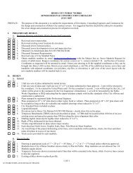 Sanitary Sewer Checklist - Public Works - the City of Boise