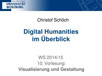 Digital Humanities im Überblick