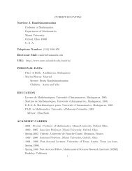 Curriculum Vitae - Users.muohio.edu - Miami University