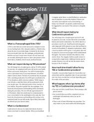 Cardioversion/TEE - Stormont-Vail HealthCare