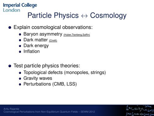 Cosmological Perturbations from Non-Equilibrium Quantum Fields