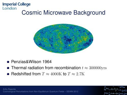 Cosmological Perturbations from Non-Equilibrium Quantum Fields