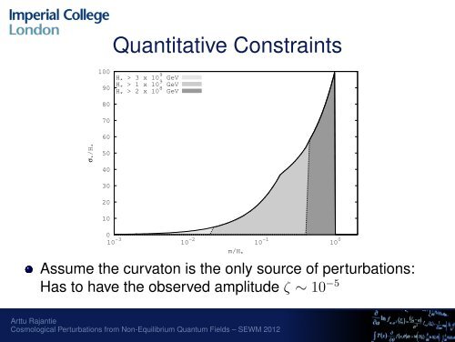 Cosmological Perturbations from Non-Equilibrium Quantum Fields