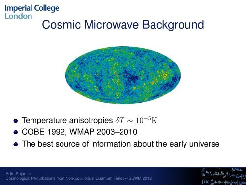 Cosmological Perturbations from Non-Equilibrium Quantum Fields