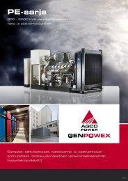 PE-sarja - AGCO Power