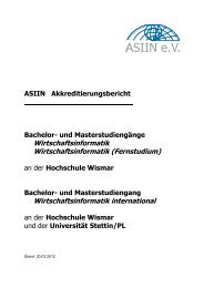 Akkreditierungsbericht - ASIIN e. V.