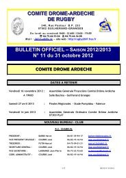 BO N°11 - 31/10/2012 - Administrateur