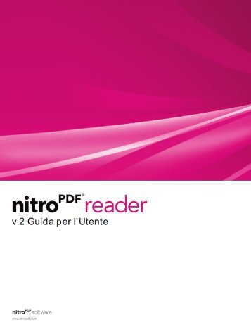 Nitro Reader 2 Guida per l'utente