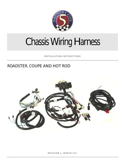 Chassis Wiring Harness Ron Francis, Ron Francis Wiring Harness Instructions