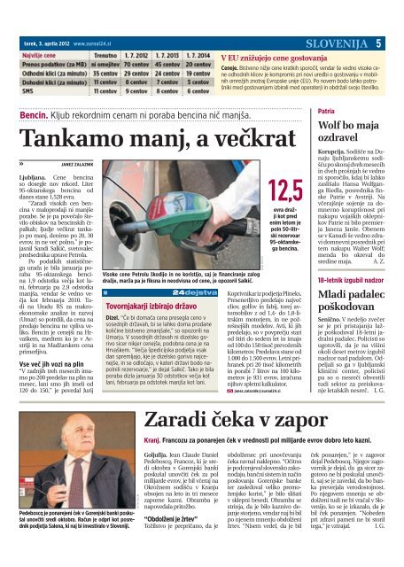 Janez varÃ„Âuje, Ljudmila potuje - Ã…Â½urnal24