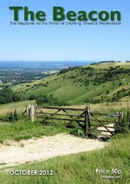 The Beacon October 2012 - Beacon Parish of Ditchling, Streat ...