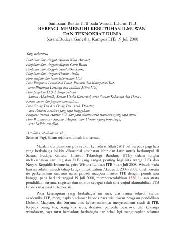 Sambutan_Wisuda_Juli_2008.pdf - ITB
