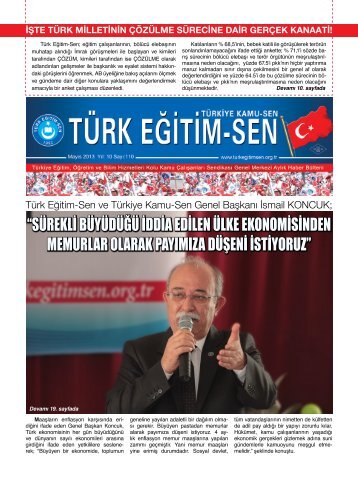 âSÃREKLÄ° BÃYÃDÃÄÃ Ä°DDÄ°A EDÄ°LEN ÃLKE ... - TÃ¼rk EÄitim-Sen