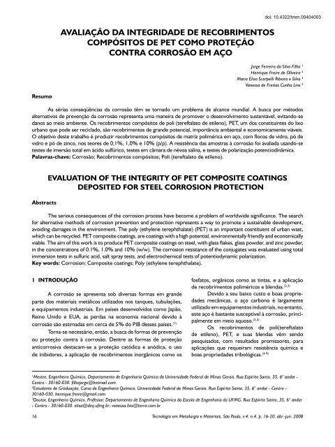 PDF) Estudo Do Efeito Da Densidade Nas Propriedades De Um Material Ferroso  Com Gradiente De Função