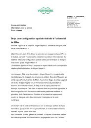 Téléchargement de PDF - VORWERK MOQUETTE