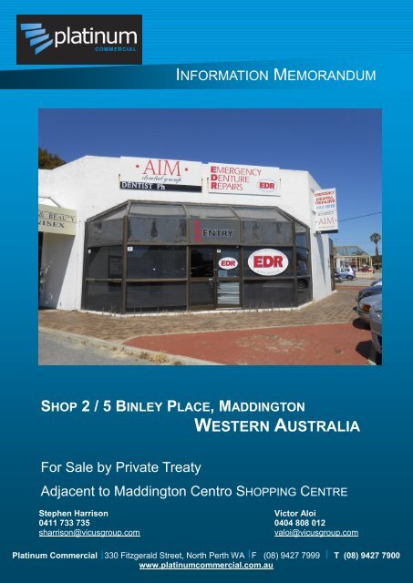 Shop 2, 5 Binley Place Maddington - Aussiehome