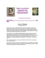 the galileo observer - Galileo Academy of Science & Technology