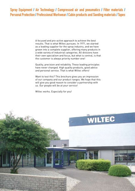 Company Profile - Wiltec