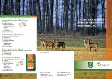 Wildacker-/Blühstreifen - AGRAVIS Ems-Jade GmbH