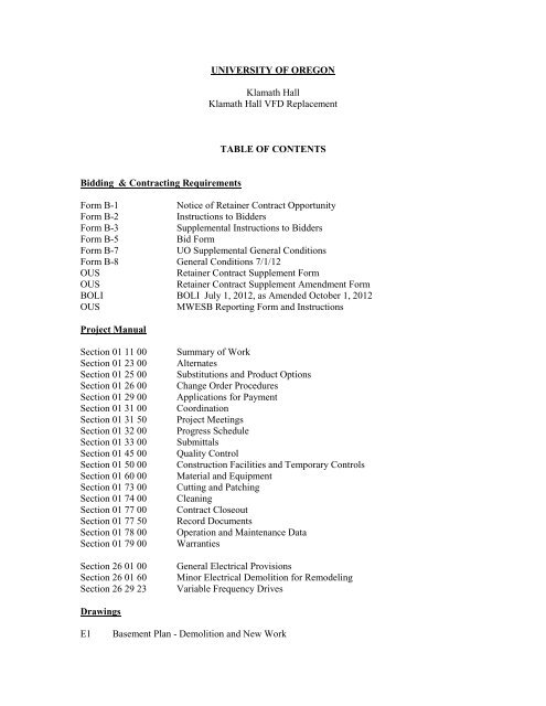 Klamath Hall VFD Replacement Specifications.pdf - Oregon ...