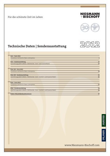 Technische Daten | Sonderausstattung - Flairfreunde.de