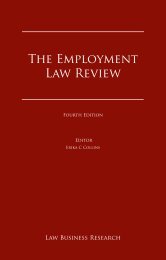 The Employment Law Review - Graf & Pitkowitz