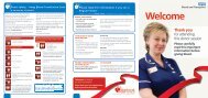 22418 Donor Welcome booklet - National Blood Service