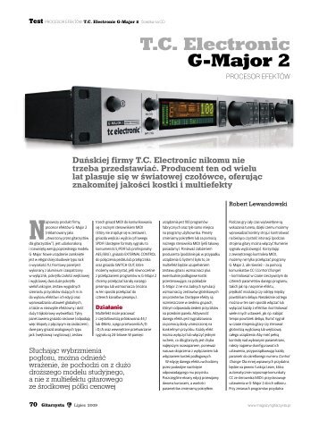 T.C. Electronic G-Major 2 - Audiostacja