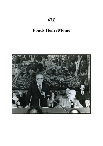 67Z fonds Henri Moine - Beaune