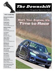 Time To Race - Chicagoland Sports Car Club