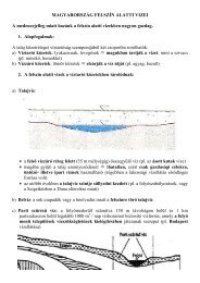 FelszÃ­n alatti vizek (pdf)