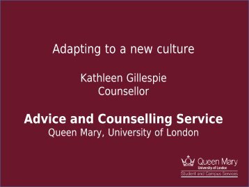 Dealing with Distressed Students - Advice and Counselling Service ...