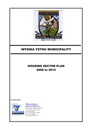 Intsika Yethu LM HSP 08_12.pdf - Provincial Spatial Development ...