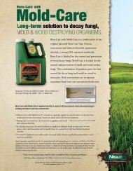 Bora care label