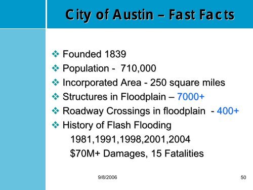 CWRB Briefing Slides - U.S. Army Corps of Engineers