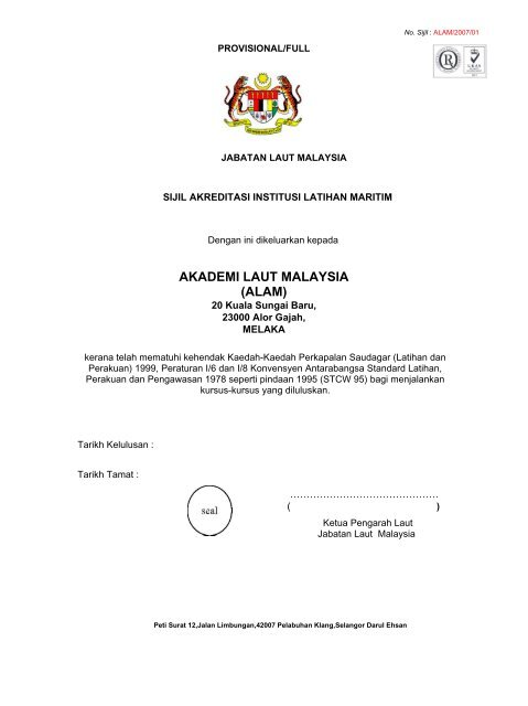 Jabatan Laut Malaysia