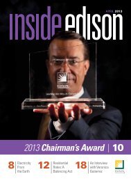 2013 Chairman's Award 10 - Inside Edison - Edison International