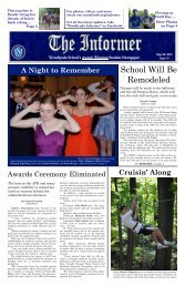 Informer May 2012 Issue - Woodlynde School
